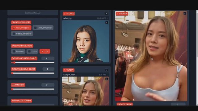 D3EP F4KE con FaceFusion. (En Google Colab y Gratis) Inteligencia Aritificial смотреть онлайн