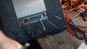 Сабвуфер MYSTERY MBV-251A (подключение к блоку питания)