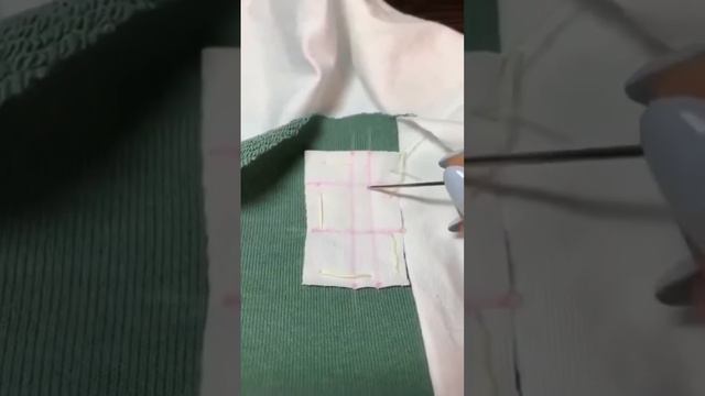 Если нет люверсов,делаем такие петельки😍 смотреть онлайн
