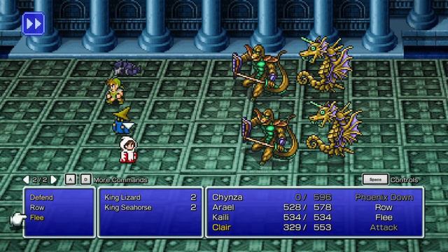 Walkthrough Final Fantasy III Pixel Remaster Part 5 | Cave of the Circle, Tample of Time, & Sunken. смотреть онлайн