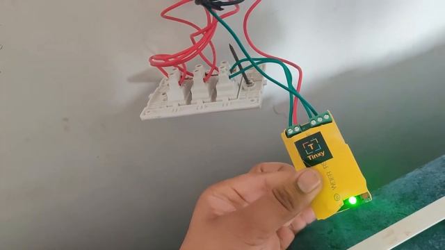 Tinxy Smart Switch Single Node 7A Installation Video смотреть онлайн