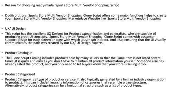 Sports Store Multi Vendor Shopping Script смотреть онлайн