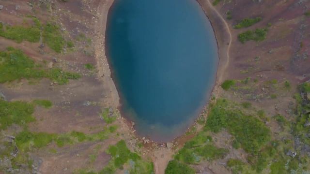 ?The Eye Of The World : Kerid Crater Lake ? Kerid Crater Must See!