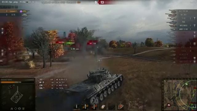 Leopard 1, Хайвей, Стандартный бой смотреть онлайн