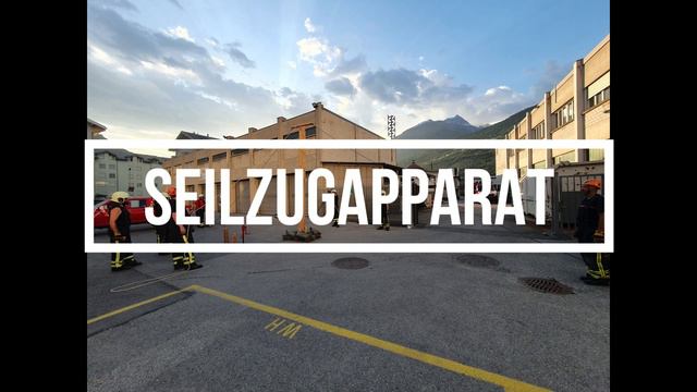 Leiterhebel / Seilzugapparat / Stockwinde | Stützpunktfeuerwehr Region Visp смотреть онлайн