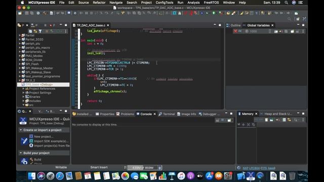 Tutoriel LPC804 - Créer un chronomètre смотреть онлайн