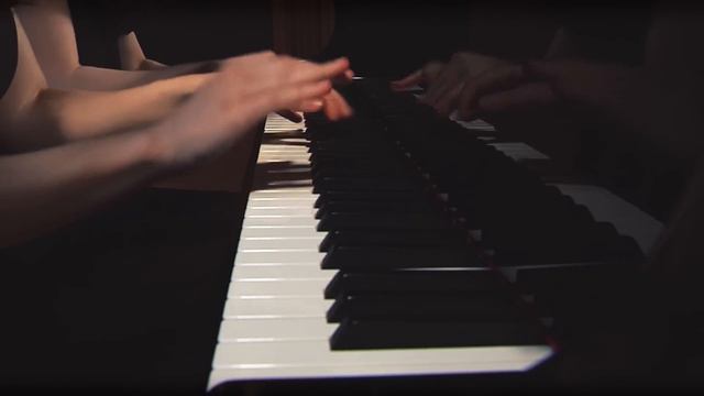 Christina & Michelle Naughton play John Adams's Short Ride in a Fast Machine (arranged for 4 hands) смотреть онлайн