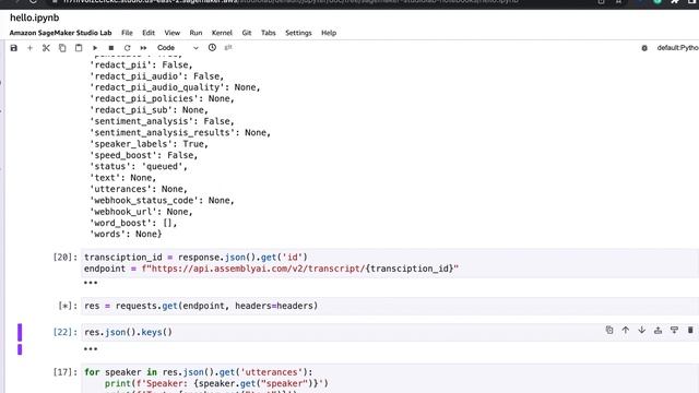 Speaker Labelling of Audio files using Assembly AI смотреть онлайн