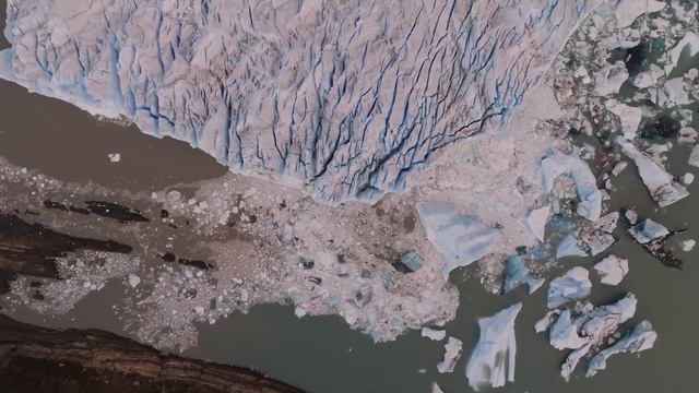 PERITO MORENO Patagonia - By drone in 4K смотреть онлайн