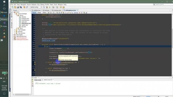 java jdbc | java Insert data to sql server