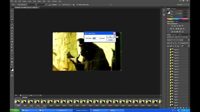 Jak zrobić GIF z filmu video - Photoshop CS6 смотреть онлайн