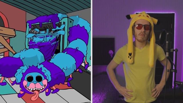 PJ Pug-A-Pillar Voice Impressions (Poppy Playtime Chapter 2 all phrases) смотреть онлайн