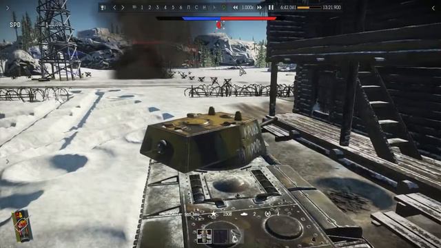 War Tander.КВ-1л-11.красава.держит удар и дает сдачу.кровь по всей башне.жесть.смотреть до конца. смотреть онлайн