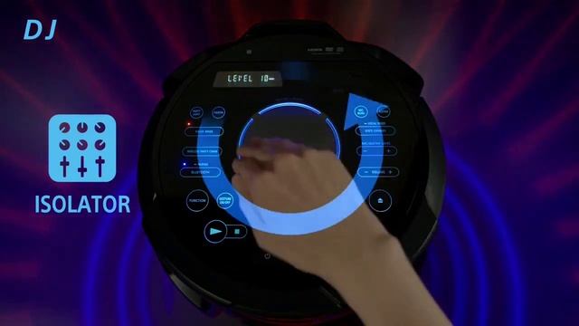 How to use gesture in SONY PARTY SPEAKER MHC-V73/83D, GSP tech смотреть онлайн