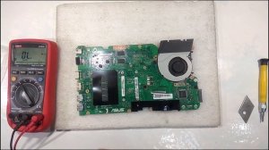 Ремонт ноутбук ASUS X555LD не включается, простой ремонт)