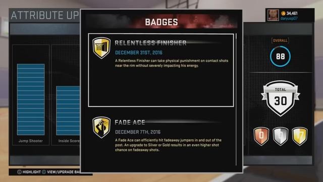 NBA 2K16 Tips & Tricks - HOW TO UPGRADE ALL BADGES IN MY CAREER! смотреть онлайн
