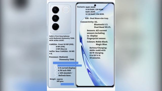 Vivo V27 Review and specifications I 2023 New Mobiles. #vivov27 #newmobiles #latestmobile2023 смотреть онлайн