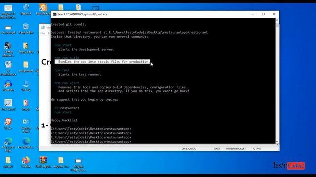 React.js Restaurant Tutorial, React Restaurant App project from scratch, Create New Project in Reac смотреть онлайн