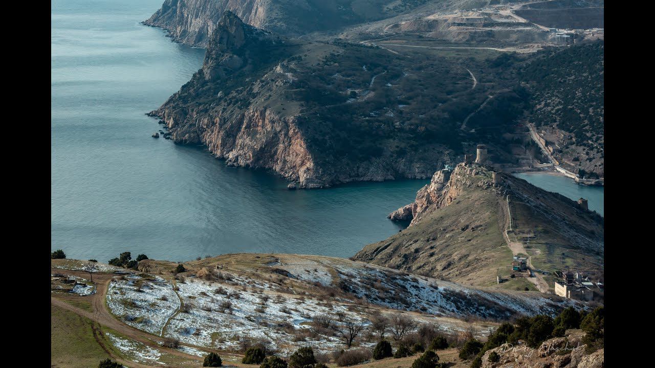 Крепость Чембало, Бочка Смерти, едем из Евпатории в Балаклаву, одно из лучших мест Крыма. смотреть онлайн