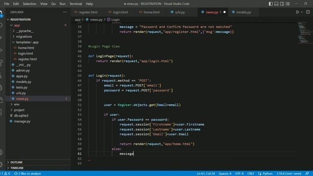 Login form with validation in Django || Django || Validation login form .. смотреть онлайн