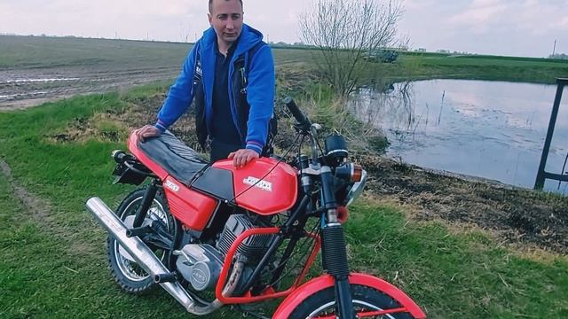 ЯВА 350-638. Немного про Яву и как она едет смотреть онлайн