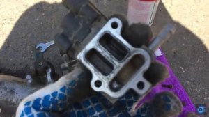 Чистка клапана холостого хода 1JZ GE