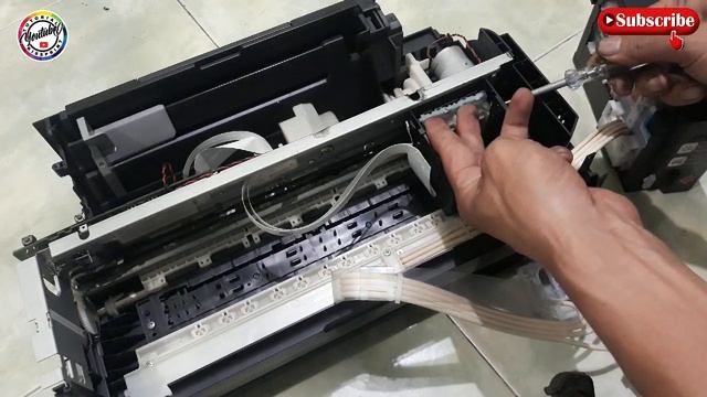 Cara Membuka Head Printer Epson L110 / L310 смотреть онлайн
