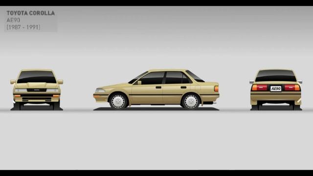 Toyota Corolla - Evolution (1966 - 2020) смотреть онлайн