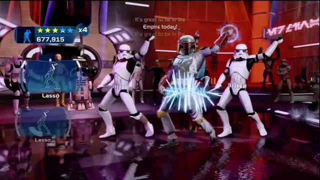 Kinect Star Wars: Galactic Dance Off - Empire Today(Extended) смотреть онлайн