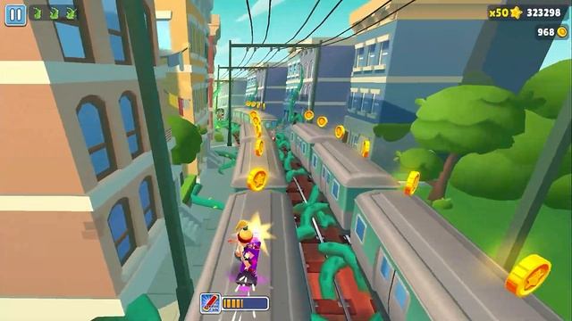 SUBWAY SURFERS NEW EVENT PLANT INVASION HALLOWEEN 2023 смотреть онлайн