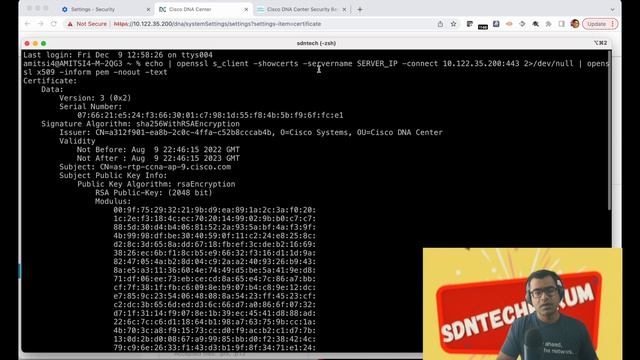 DNAC - Certificate Install Simplified смотреть онлайн