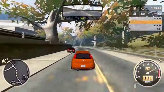 Need for Speed Most Wanted The power of Fiat Punto смотреть онлайн