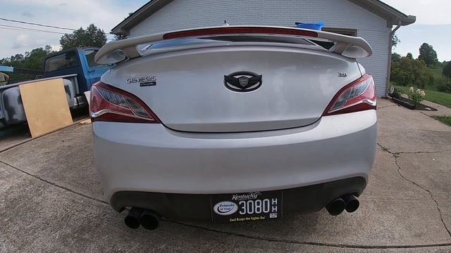 Genesis Coupe Wing Badge Install! (Front & Back) смотреть онлайн