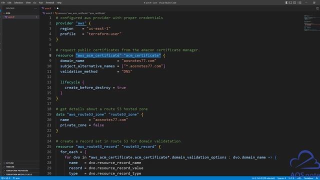 Use Terraform to Request an SSL Certificate смотреть онлайн