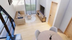 (6x7 Meters) Tiny House Design | 1 Bedroom House Tour