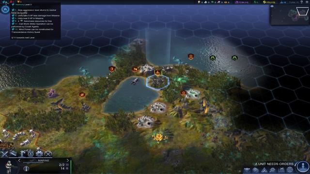 Civilization Beyond Earth - Slavic Federation Gameplay Part 5 - First Outpost + Titanium! смотреть онлайн