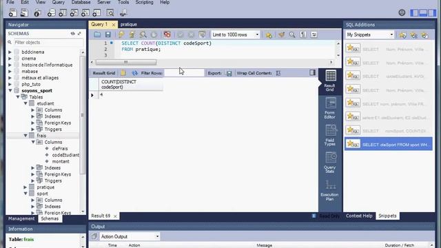 18 Division avec COUNT MySQL смотреть онлайн