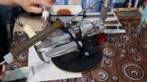 Заточка ножа из углеродистого булата 65 HRC от товарищества Завьялова