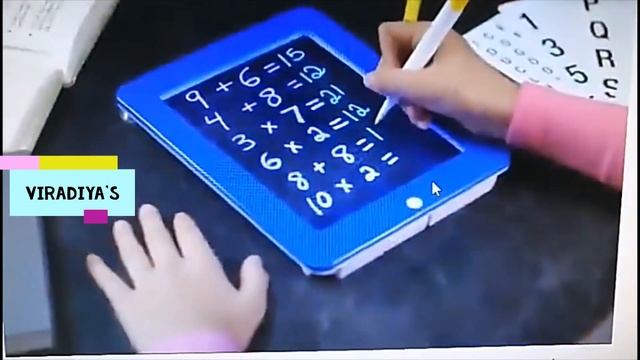 Kids learning magic pad LED light up glow board to draw sketch, write, learning tablet смотреть онлайн