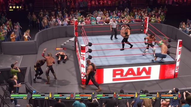 WWE 2K22 FULL MATCH - 8-Man Battle Royal Raw Fight смотреть онлайн