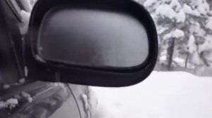 Тойота кариб по снегу