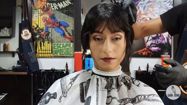 65 Annie: medium, bob, bowl, ashtrey, bald, brows, face смотреть онлайн