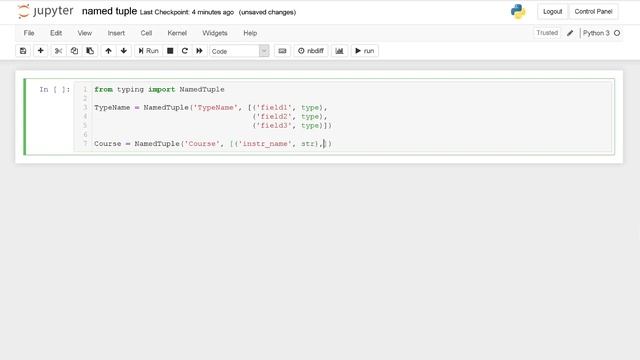 Module 4: named tuple смотреть онлайн