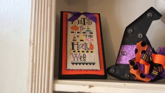 Flosstube Javagirlstitches Halloween home tour смотреть онлайн