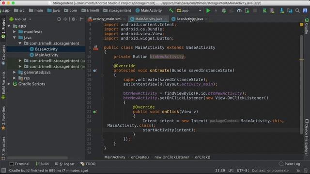 Android Studio 3 - Temporary Storage смотреть онлайн