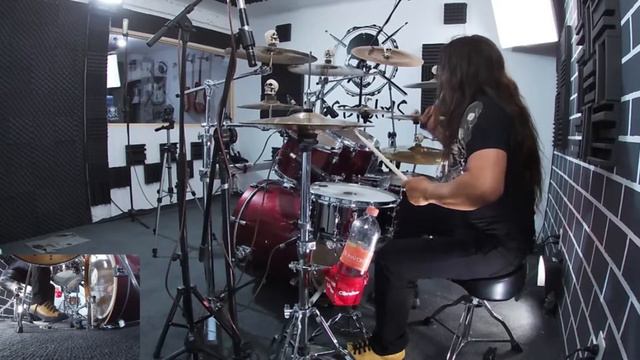 Brujeria La Ley de Plomo Drum Cover Edgar Drums смотреть онлайн
