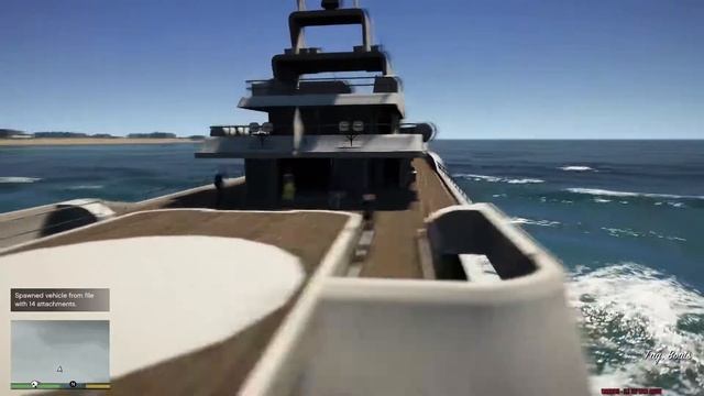 GTA V Mod Install: Small Driveable Yacht смотреть онлайн