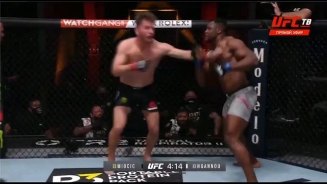 Сирил Ган - Фрэнсис Нганну. Прогноз на бой. смотреть онлайн