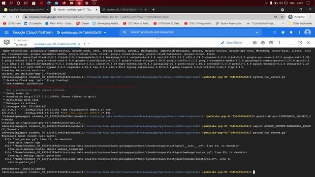 App Dev: Storing Image and Video Files in Cloud Storage - Python [GSP185] | Complete Guide | 2021 смотреть онлайн