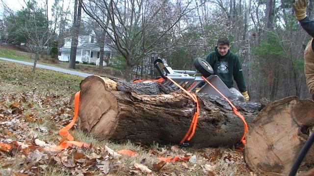 Moving Pinus Strobus Logs 2015 12 26 смотреть онлайн